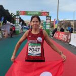 Atletismo Graça Costa brilha e vence escalão F55 na Meia Maratona Manuela Machado