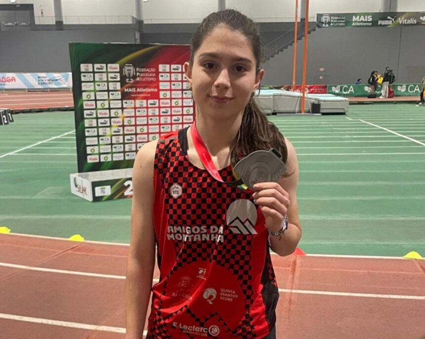 Atletismo: Inês Pedro sagra-se vice-campeã nacional de Sub-20 em Braga portugal