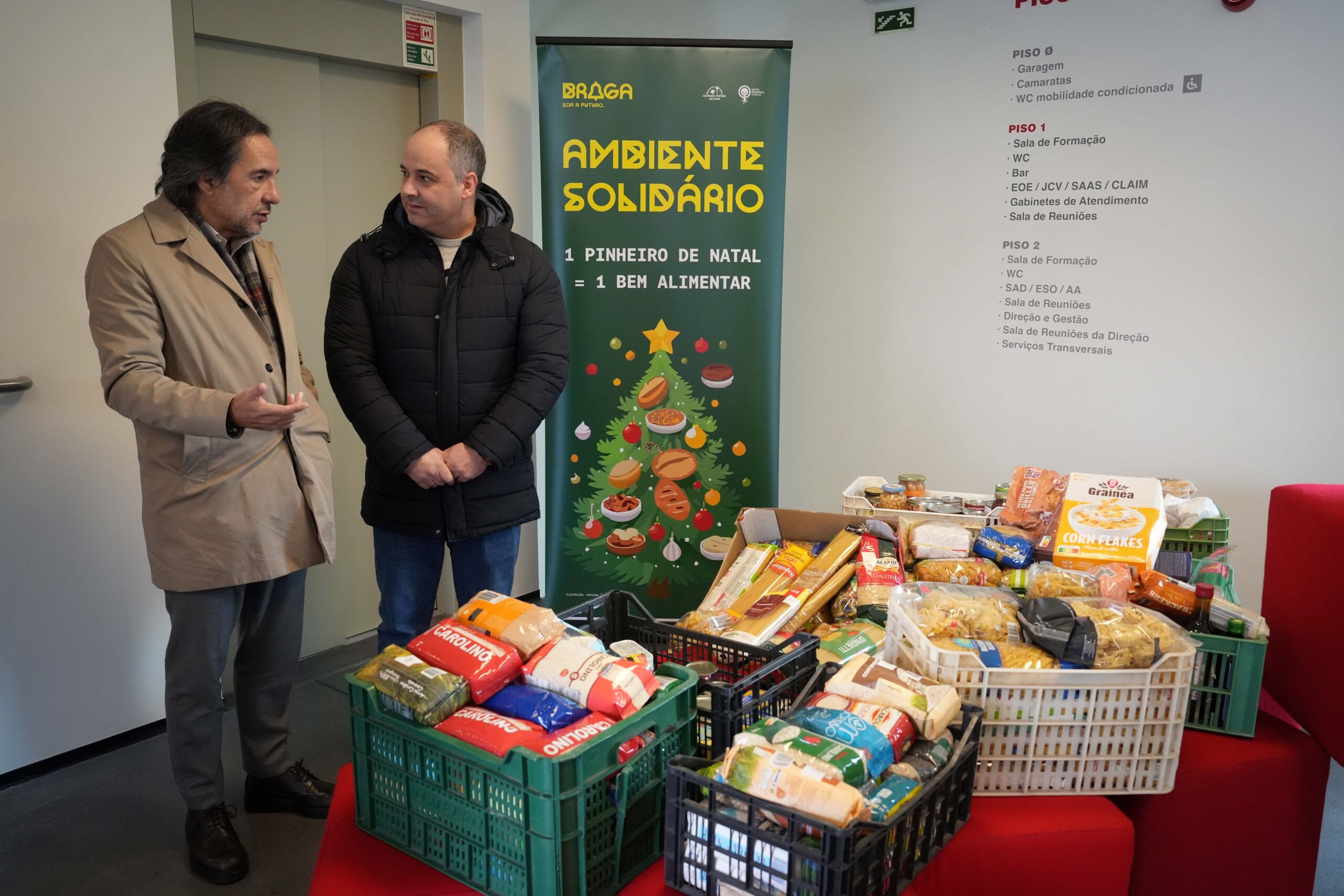 Braga Projeto Ambiente Solidario entrega 356 kg de alimentos a familias carenciadas 02 scaled