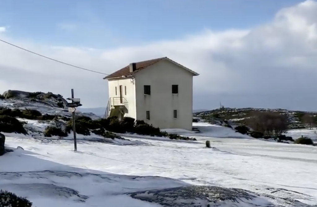 Neve em Portugal nos dias 23 e 24 de janeiro. Eis onde e com que intensidade Serra Agra