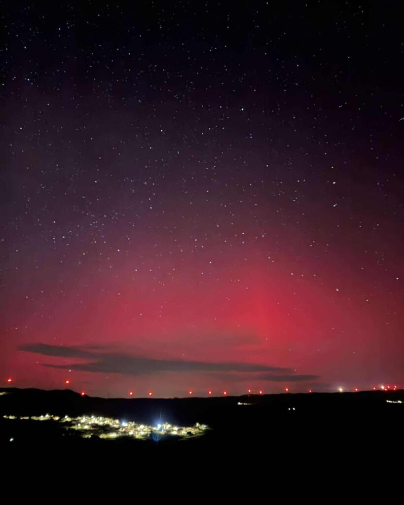 aurora boreal portugal viana esposende bragança vila pouca de aguiar - 2