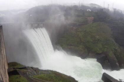 portugal cheias rio barragem caniçada rio cavado vieira do minho terras de bouro