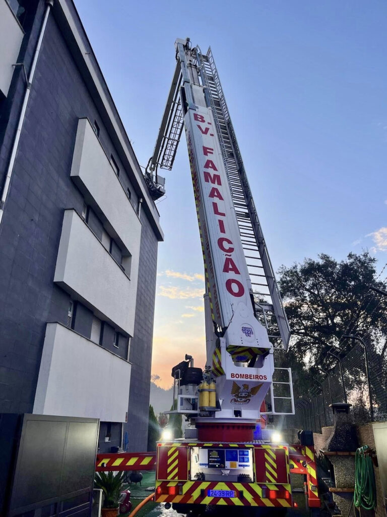 bv famalicao gaviao incendio
