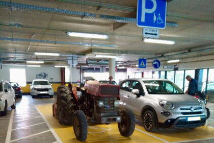 estacionamento em parques de centros comerciais multas