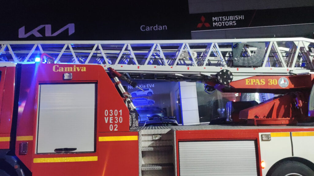 incendio cardan braga bombeiros duas viaturas destruida 