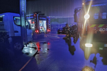 incendio cardan braga bombeiros duas viaturas destruida
