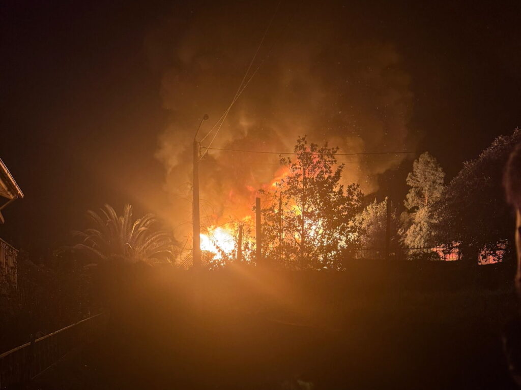 incendio valbom sao pedro vila verde bombeiros - 4