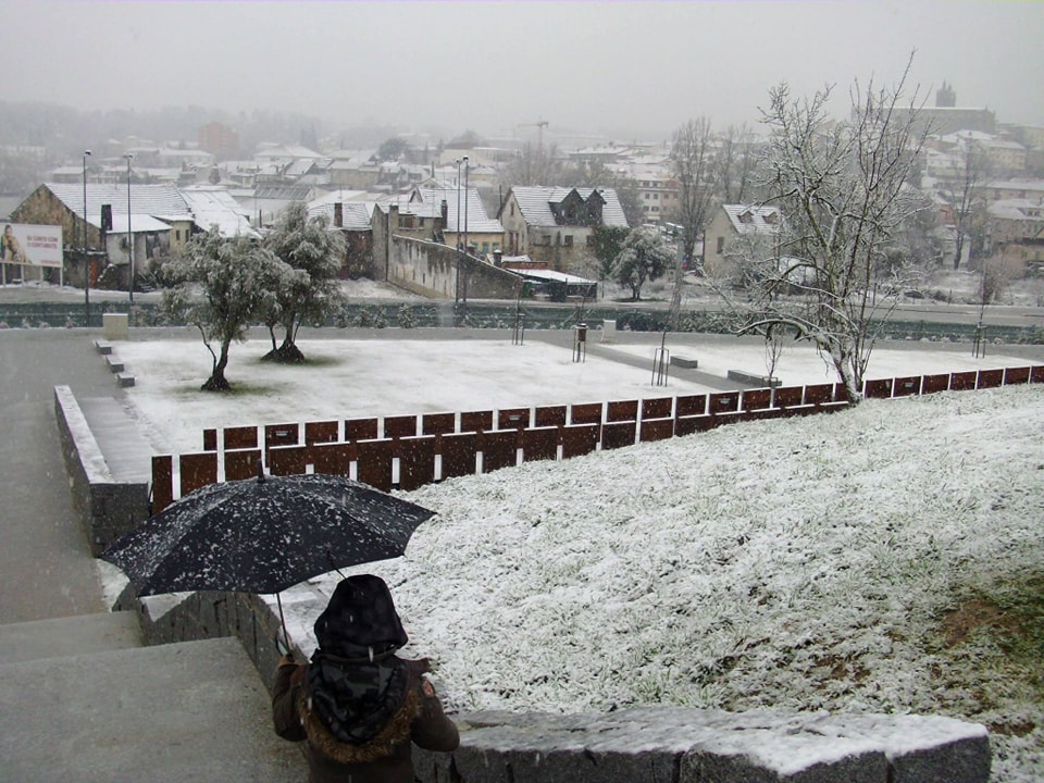 Neve em Portugal nos dias 23 e 24 de janeiro. Eis onde e com que intensidade neve viseu