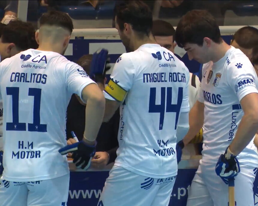 Hóquei em Patins: OC Barcelos empata com Oliveirense (4-4) após reviravoltas e expulsões OC Barcelos