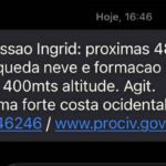 protecao civil alerta sms braga minho ingrid