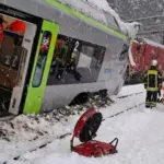 Avalanche provoca descarrilamento de comboio nos Alpes suíços e faz cinco feridos