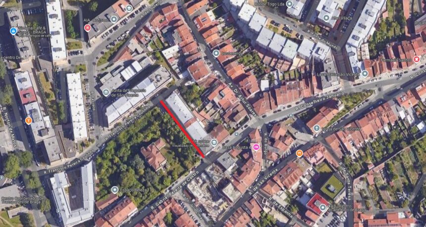 Braga Trânsito e estacionamento proibidos na Travessa Gabriel Pereira de Castro a 10 de fevereiro