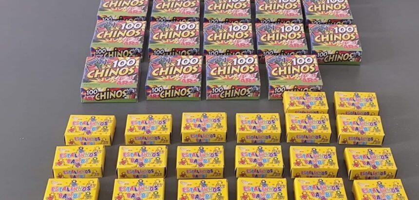 GNR apreende milhares de explosivos em Vieira do Minho e Póvoa de Lanhoso