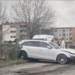 acidente na variante de fojo em braga