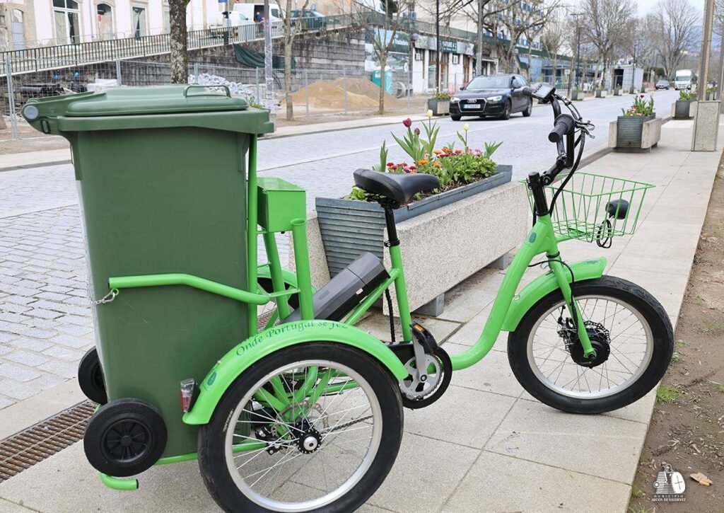 Arcos de Valdevez: Bicicleta elétrica para reforçar limpeza urbana sustentável arcos de valdevez bicicleta