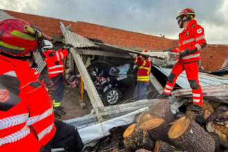 Valença: Bombeiros Voluntários apoiam populações de Leiria fustigadas pela tempestade Kristin
