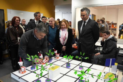 Inauguração CTE escolas Sá de Miranda e Alberto Sampaio, pelo ministro Fernando Alexandre Braga