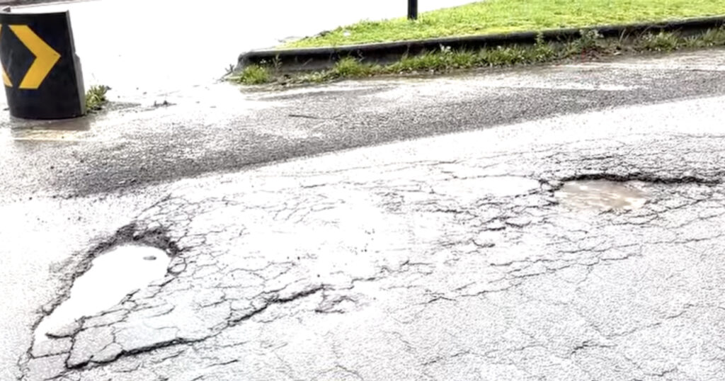 A estrada não é território sem dono. Mas quem paga os estragos? buracos braga