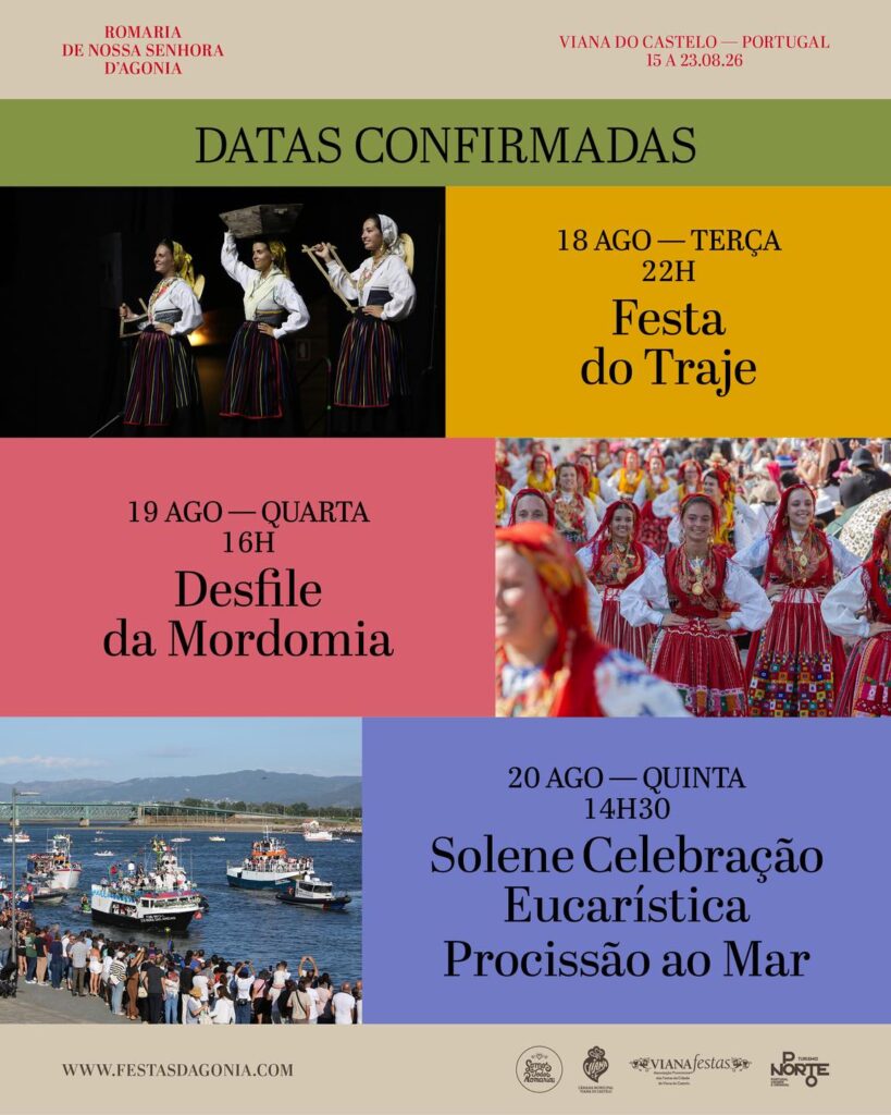 Já há data para a grande romaria da Senhora d´Agonia em Viana do Castelo romaria senhora da agonia viana do castelo 3