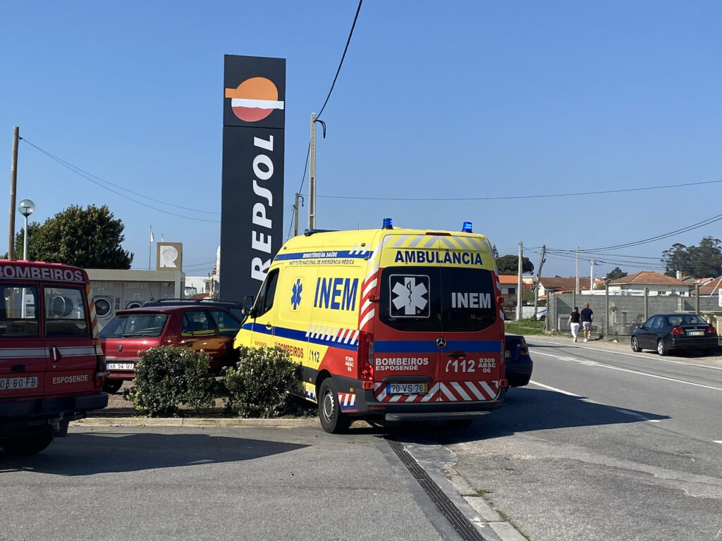BV Esposende acidente ambulancia marinhas EN13 - 4