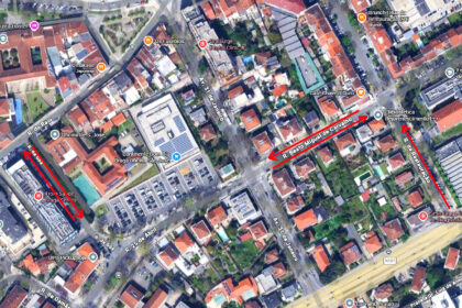 Braga Alterações de trânsito em três artérias do centro urbano a partir de segunda-feira