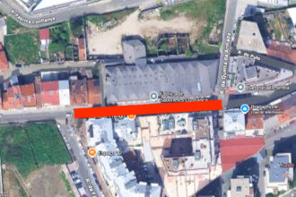 Braga Desmontagem de grua corta trânsito na Rua Nova de Santa Cruz este sábado