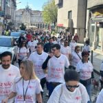 Braga São Vicente caminhou por quem não pode gritar! 300 pessoas unidas por uma causa nobre.