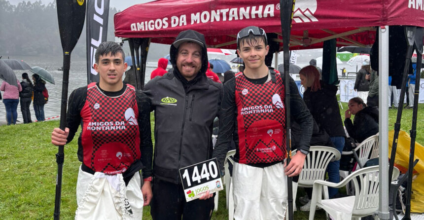 Canoagem Atletas dos Amigos da Montanha com presença histórica no Campeonato Nacional em Melres