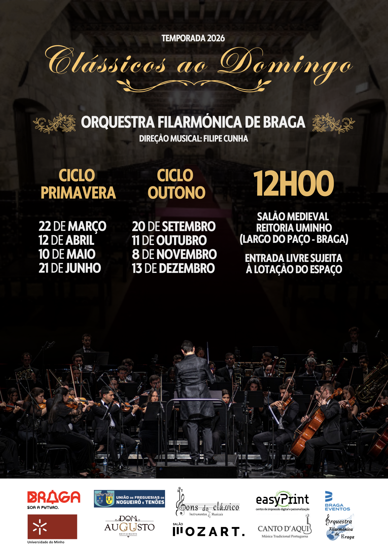 Cartaz Geral Temporada 2026
