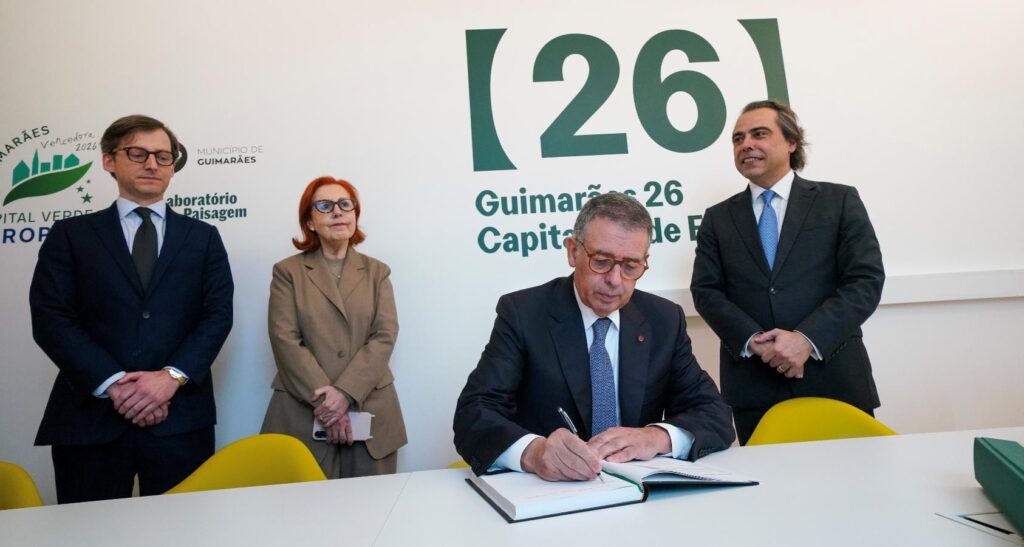 Guimarães Presidente da República valida Capital Verde Europeia 2026