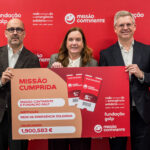 João Diogo Marques da Silva, Isabel Jonet e José For tunato portugal missao continente galp solidariedade