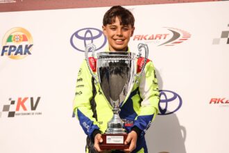 Karting Jovem piloto de Vizela conquista 2.º lugar no arranque do Nacional de Karting!