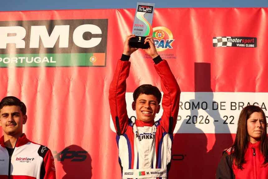 Karting Martim Marques conquista a sua segunda Rotax Cup consecutiva