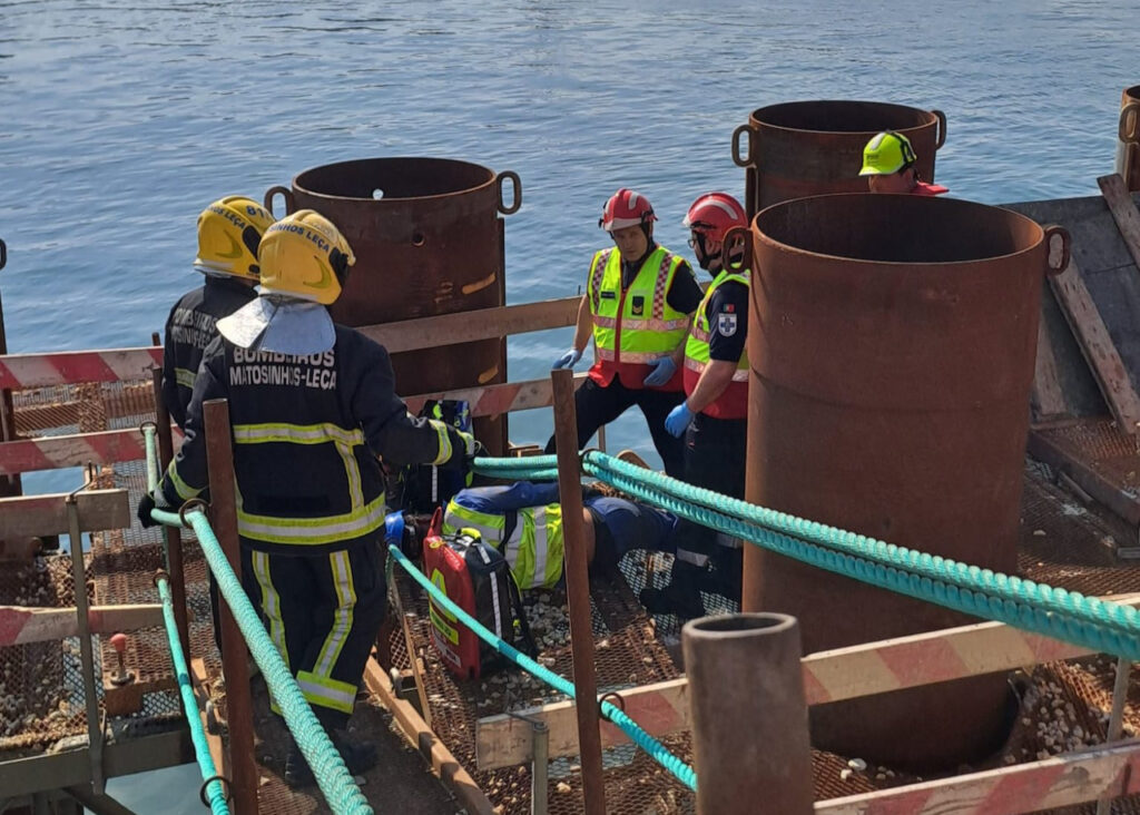 matosinhos simulacro apdl bombeiros