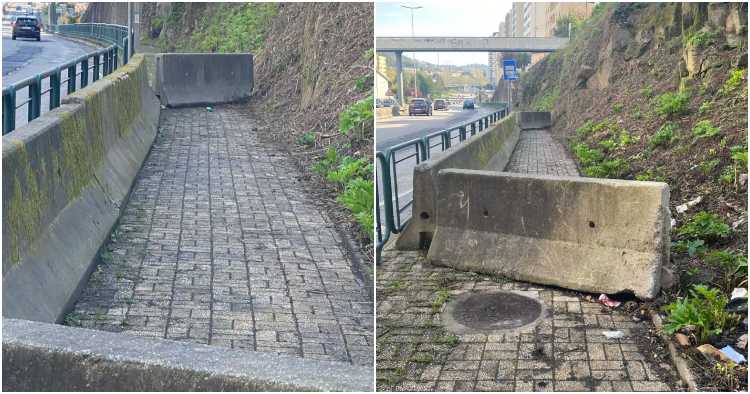 amigos de sao vicente Braga bloqueio na avenida antonio macedo
