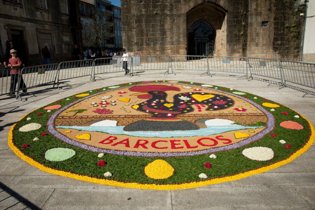 tapetes floridos barcelos turismo portugal minho cruzes festa romaria 6