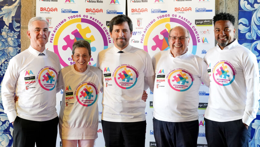 Braga: 15.ª Caminhada da AIA mobiliza cidade pela consciencialização do autismo