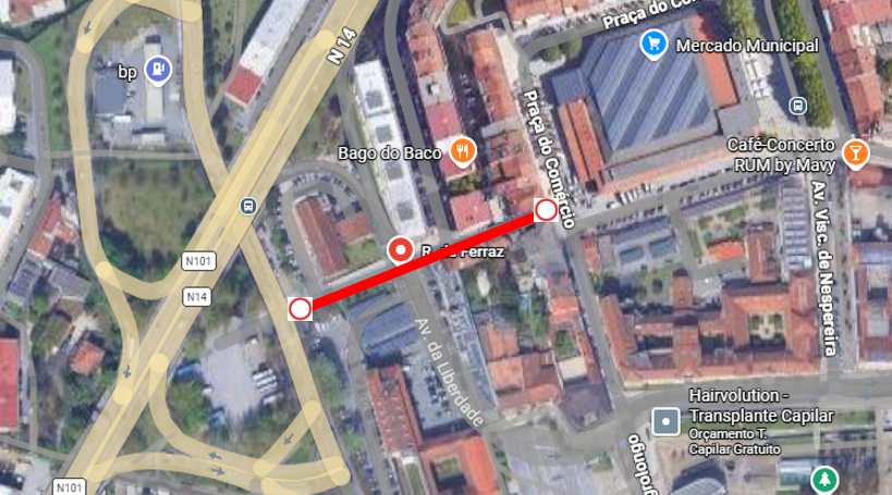 Braga Requalificação da Rua do Ferraz obriga a corte total de trânsito