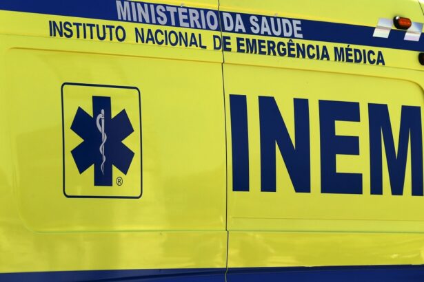INEM Socorro porto atropelamento