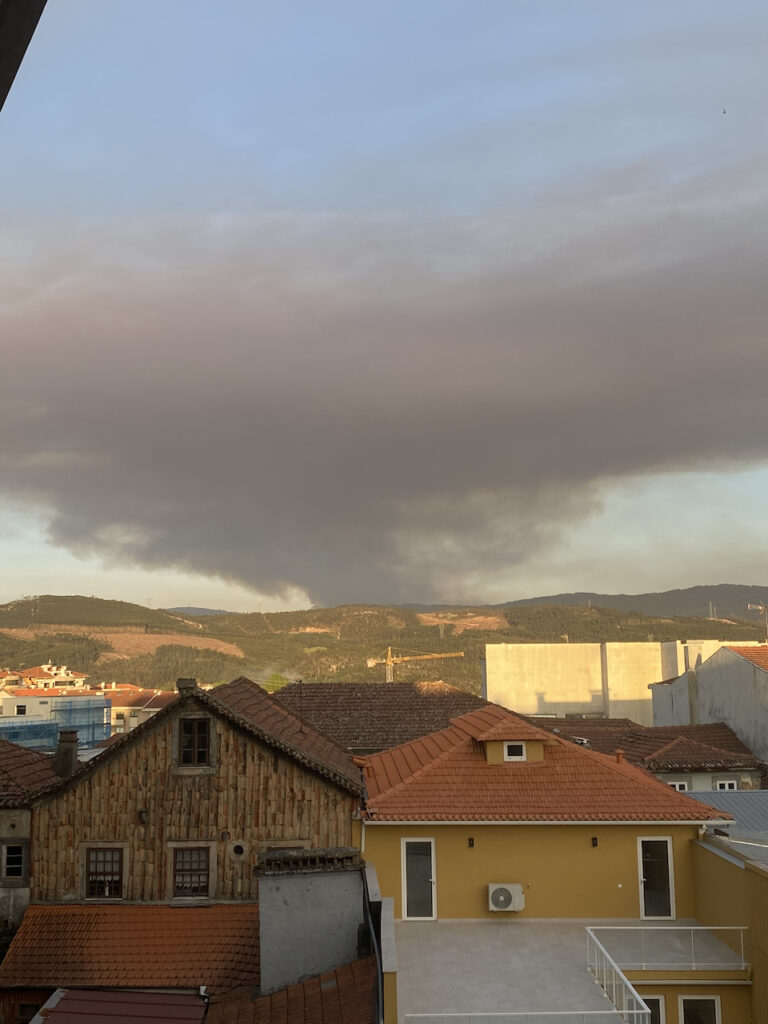 (vídeo) Aveiro: Incêndio em Vale de Cambra mobiliza mais de 100 operacionais e meios aéreos Incendio vale de cambra aveiro - 4