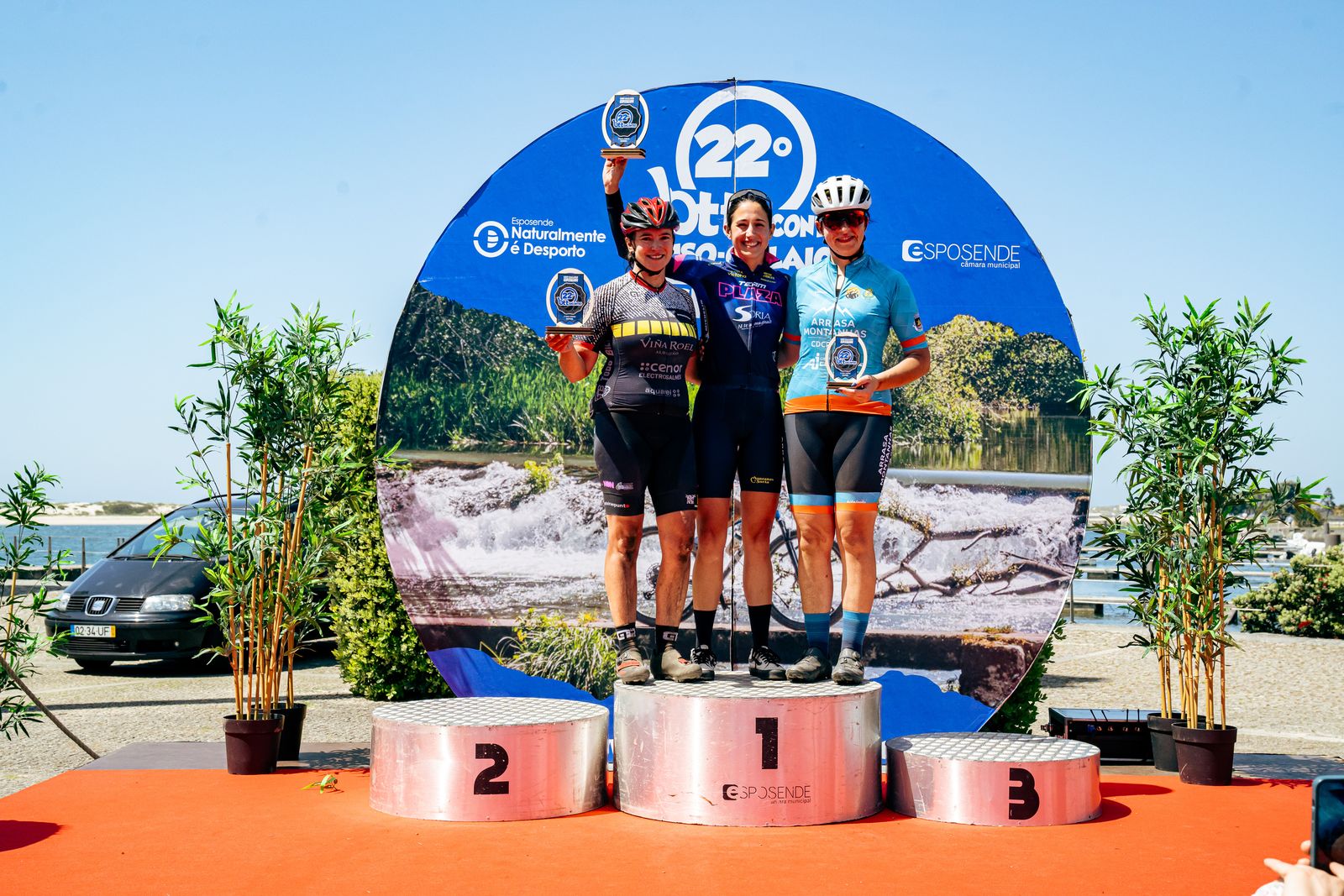 Podio Maratona Feminino