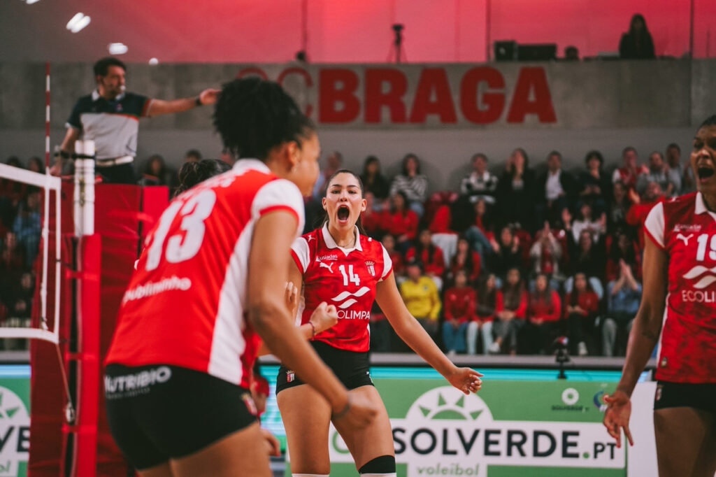 SC Braga voleibol final campeonato - 2