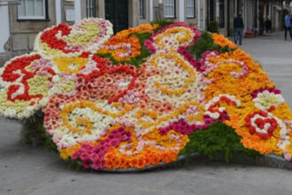 Viana 40 mil flores e esculturas gigantes dão vida ao Viana Florida