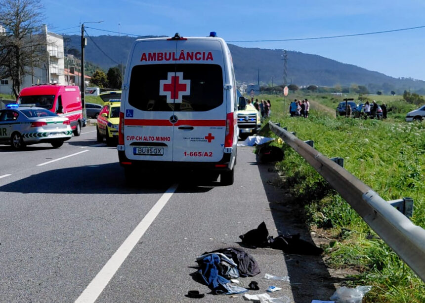 afife um morto acidente viana do castelo - 1