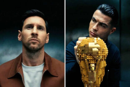 cristiano ronaldo messi lego mbappe vinicius mundial - 1