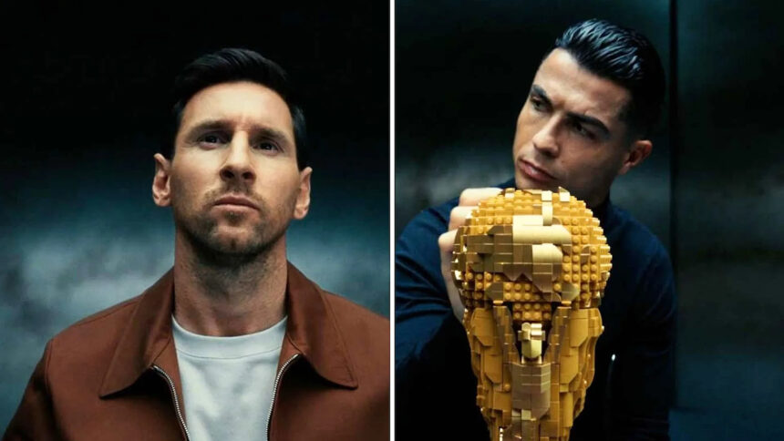 cristiano ronaldo messi lego mbappe vinicius mundial - 1