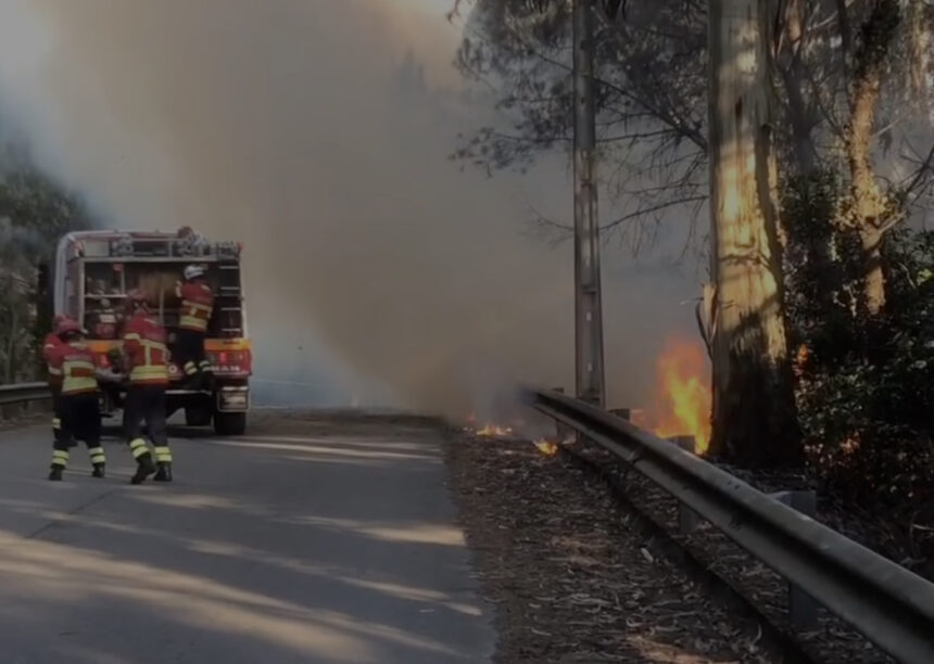 incendio fonte boa rio tinto esposende bombeiros