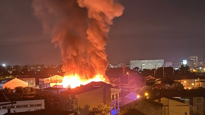 incendio sao mamede de infesta matosinhos carpintaria