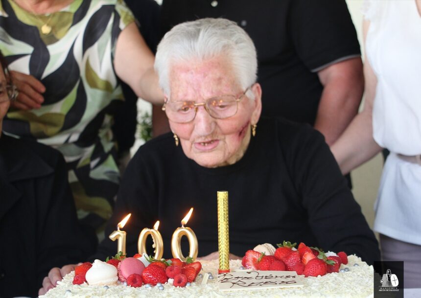 100 anos Rosa de Araújo Arcos de Vadevez arcuense