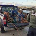 Peniche Policia Maritima apreende dezenas de armadilhas de pesca ilegais